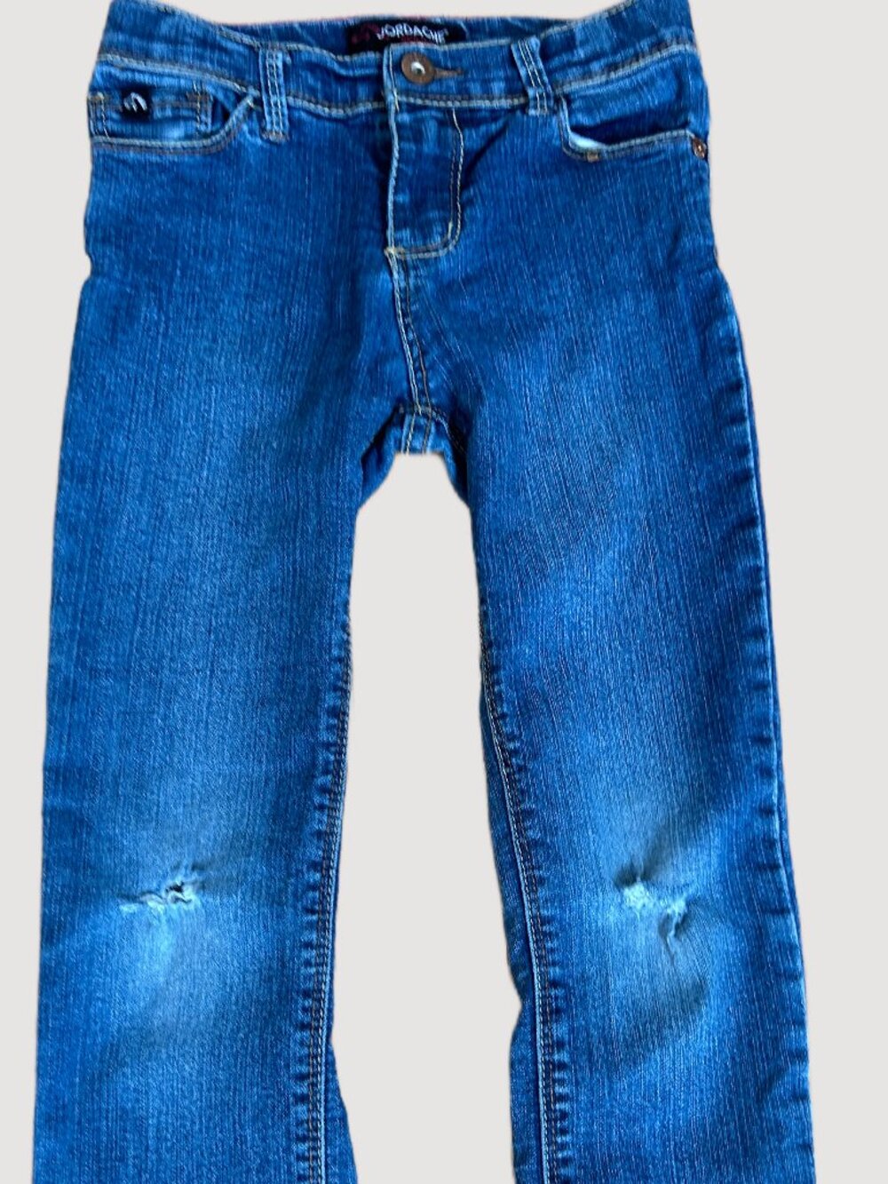 Jordache Skinny Jeans, Ripped, Girls Size 5T